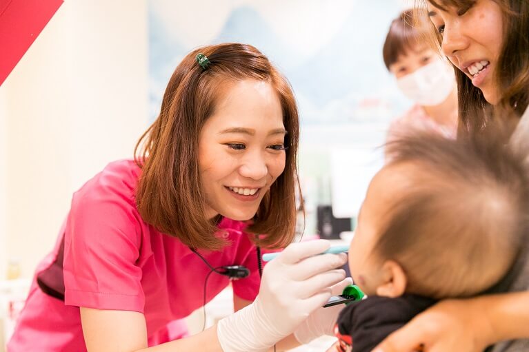 妊婦さんからの予防・親子予防に取り組み　赤ちゃんから通える歯医者さん